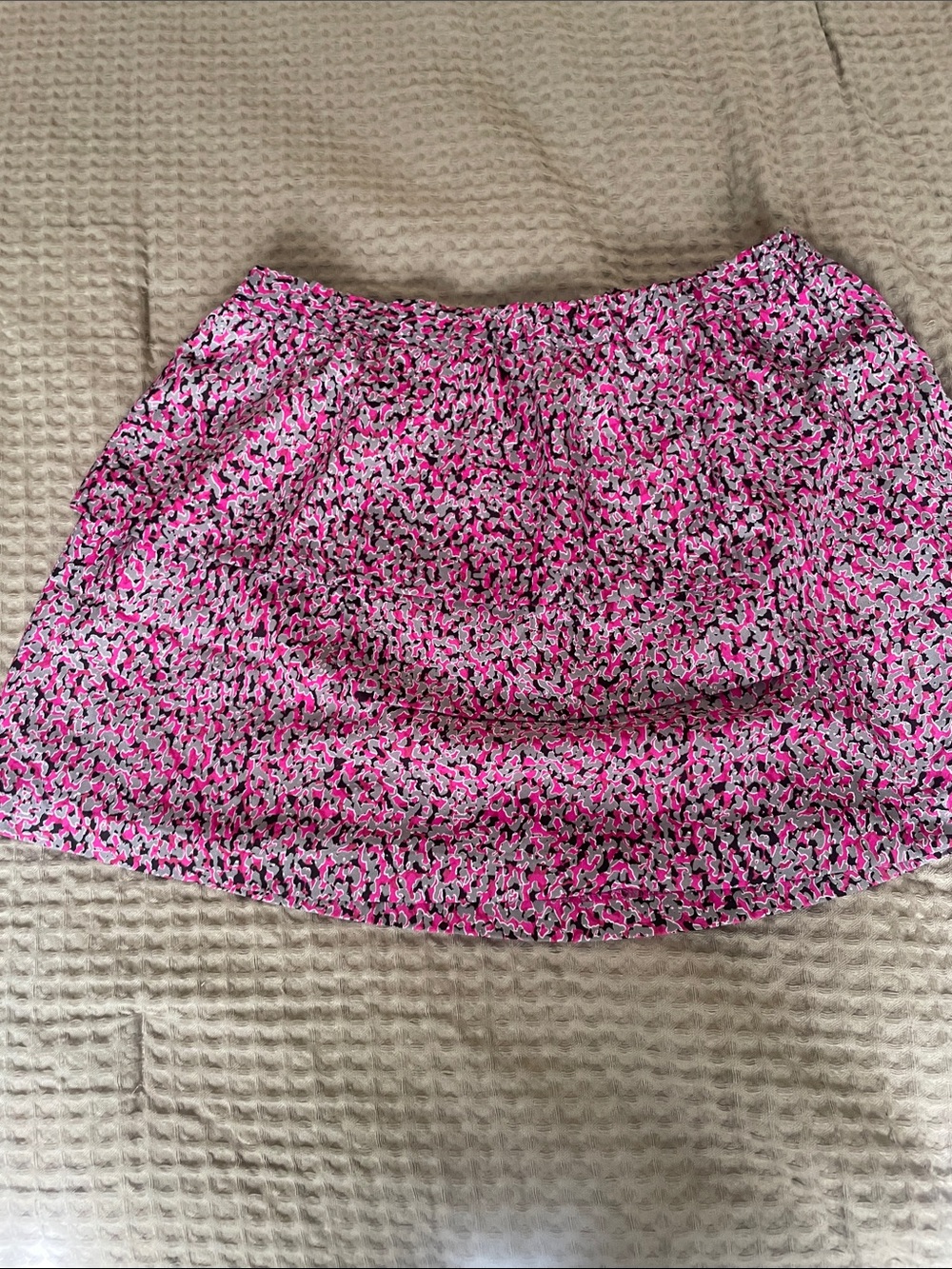 Armani Exchange Pink Floral Mini Skirt